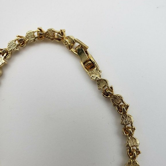 Vintage Avon NR Mark White Rhinestone Tennis Brace - Picture 5 of 5